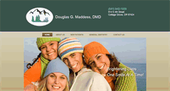 Desktop Screenshot of douglasgmaddessdmd.com
